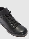 Lace-up Ankle Boots BIEL549SOF BLACK
